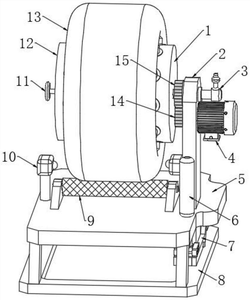 Automobile tire quality analysis device and method based on edge cloud collaboration