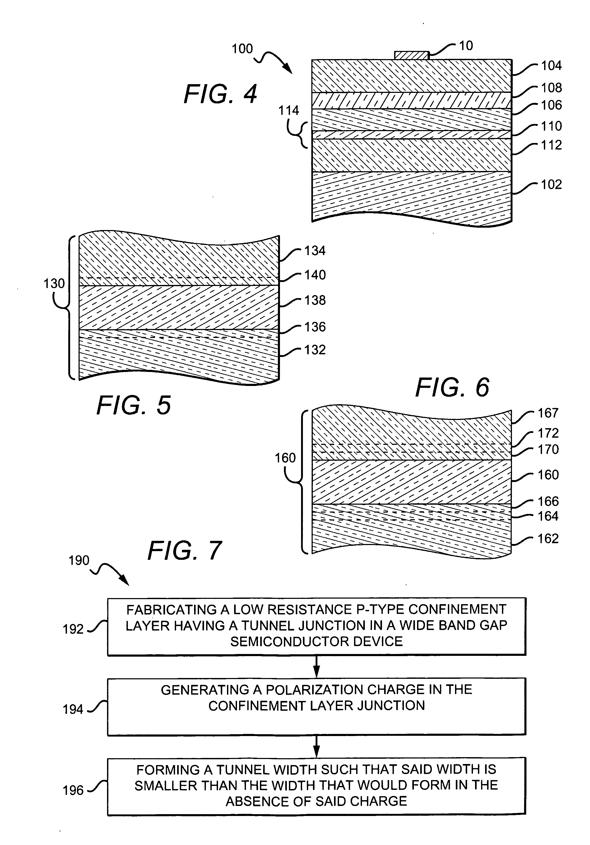 High efficiency LEDs with tunnel junctions