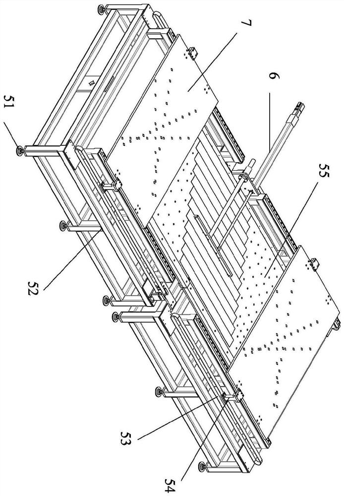 Assembling and integrating equipment for floor strips