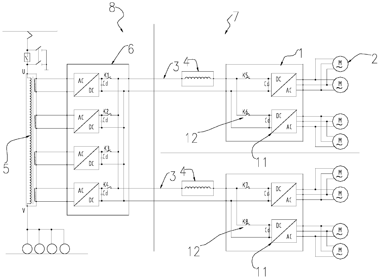 An operational mechanical device and its electrical system