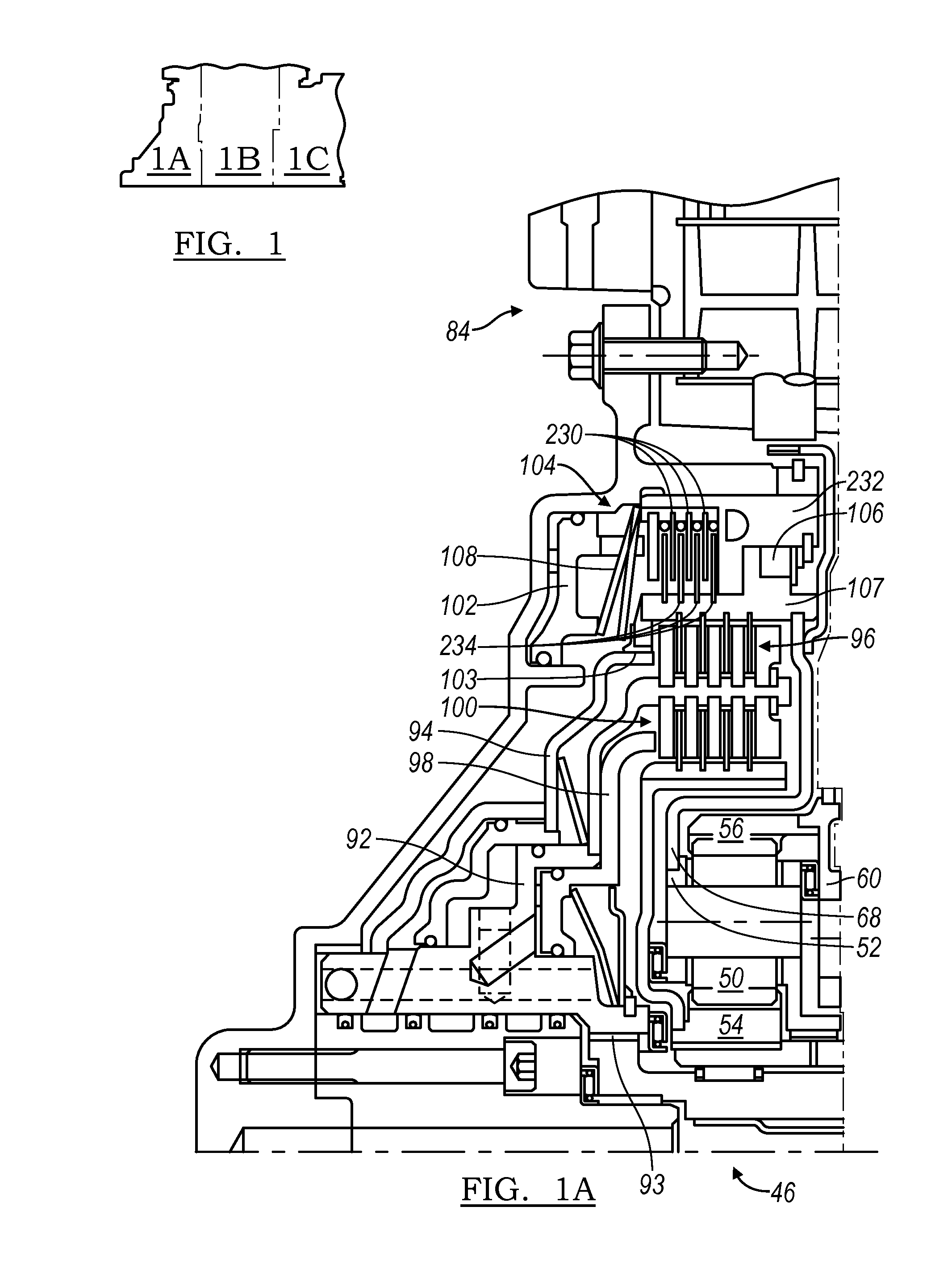 Mechanism for controlling a transmission component