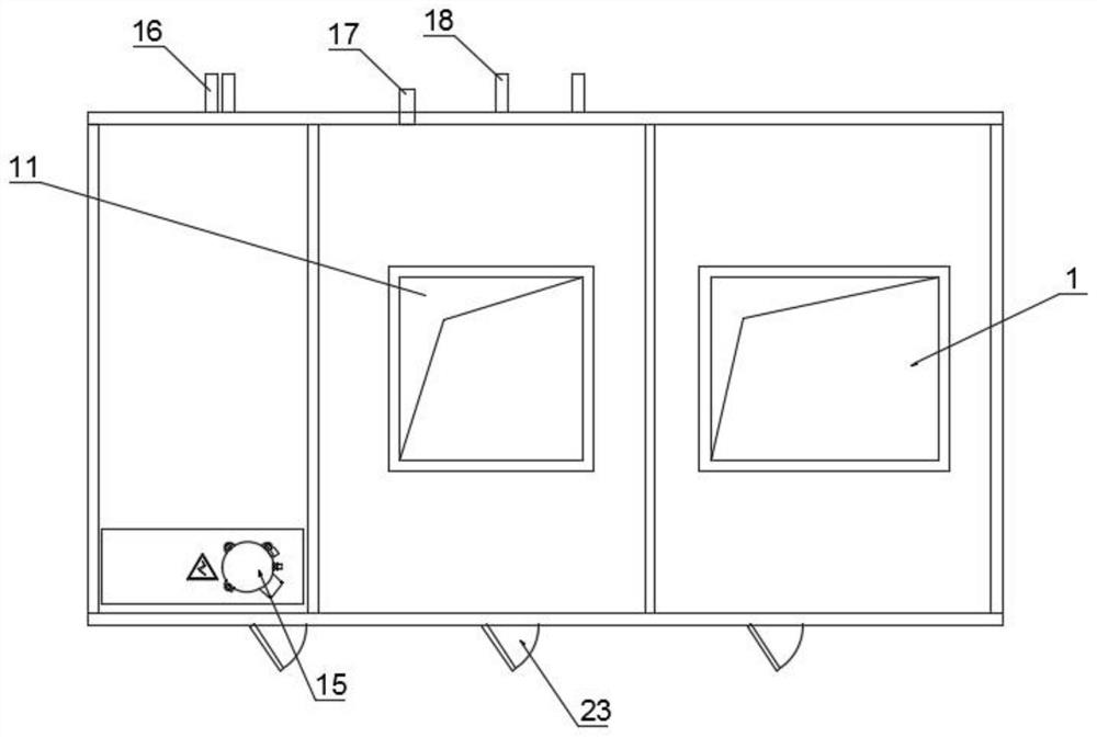 Special double-source integrated water source heat pump fresh air handling unit for data machine room