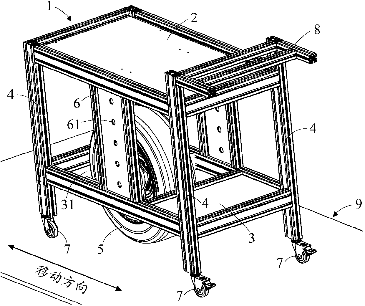 Testing device and method for automatic parking system