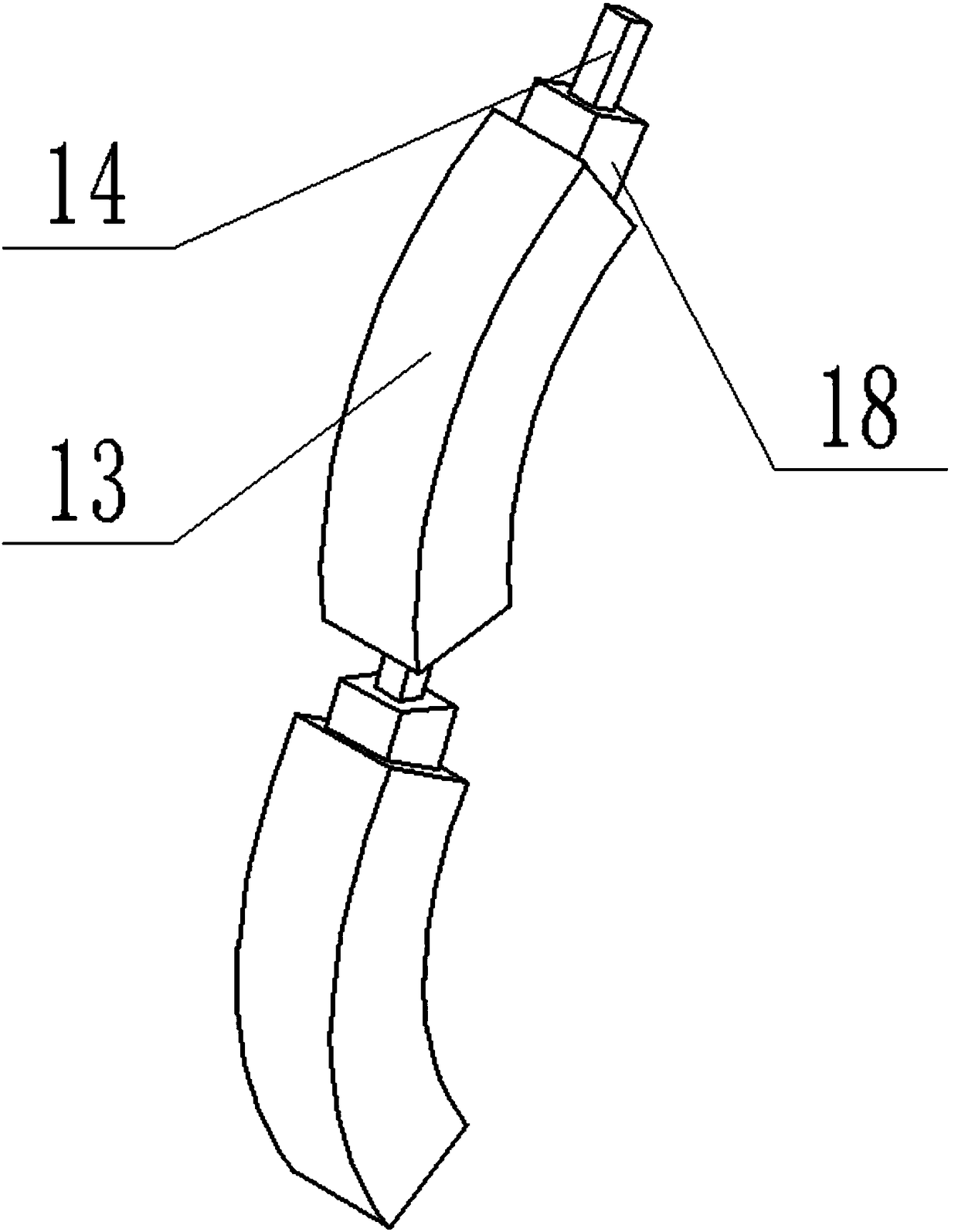 Plastic separation device