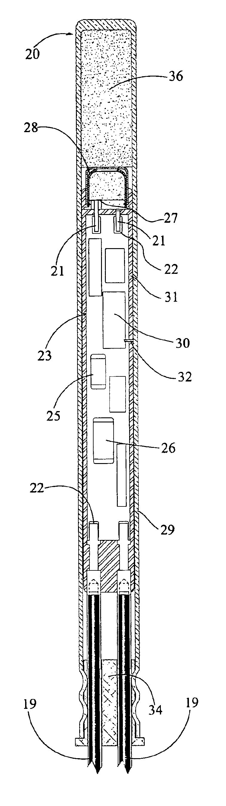 Constant-current, rail-voltage regulated charging electronic detonator