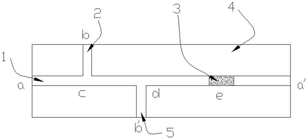 Sample feeding device for measuring trace target substance