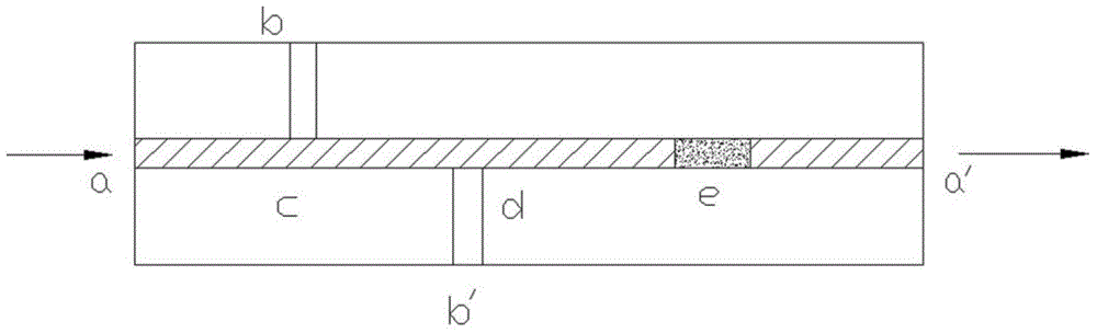 Sample feeding device for measuring trace target substance