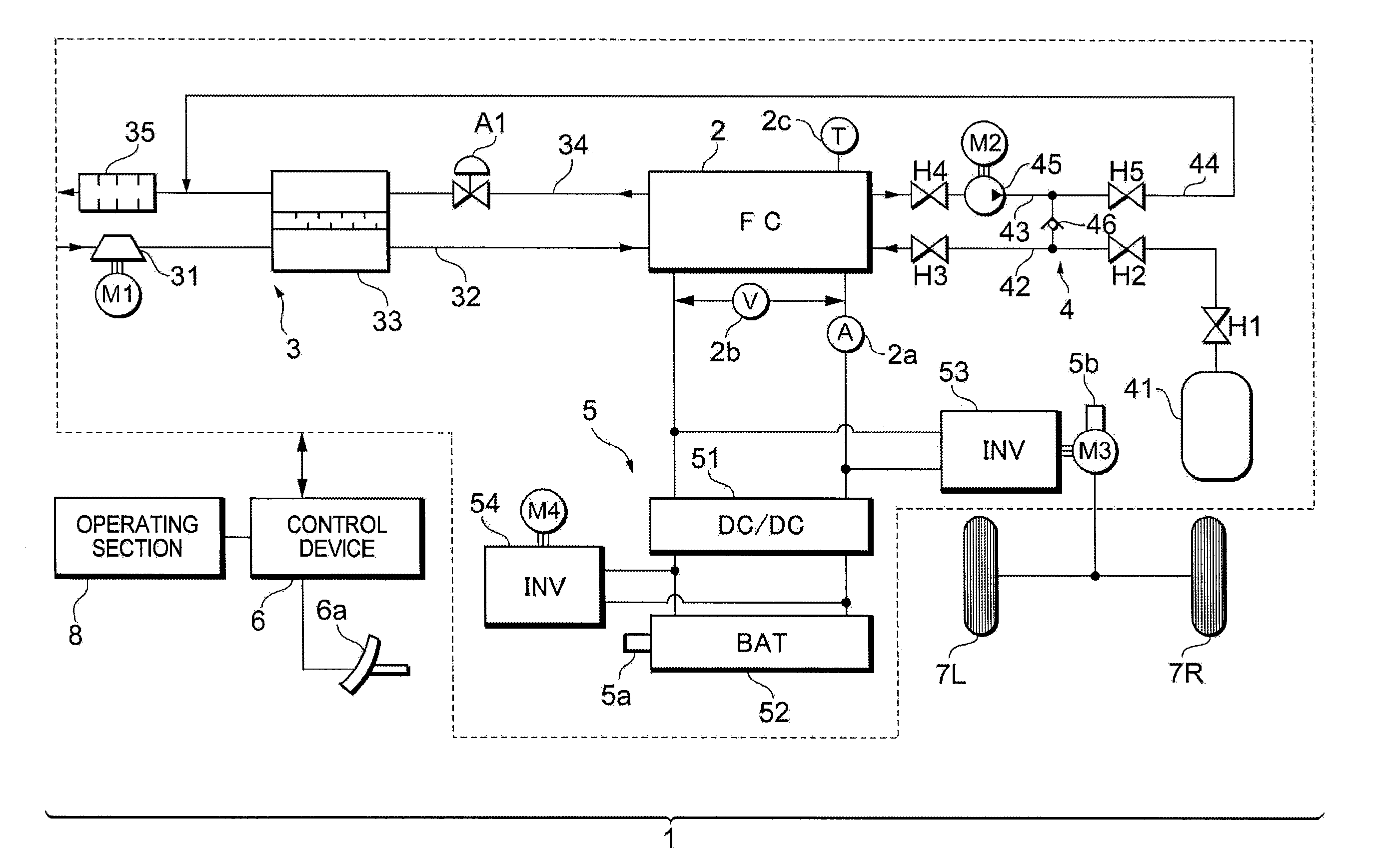 Fuel cell system and its operation method