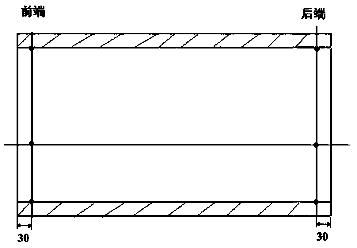 A processing method for casting cabin section based on precision detection technology