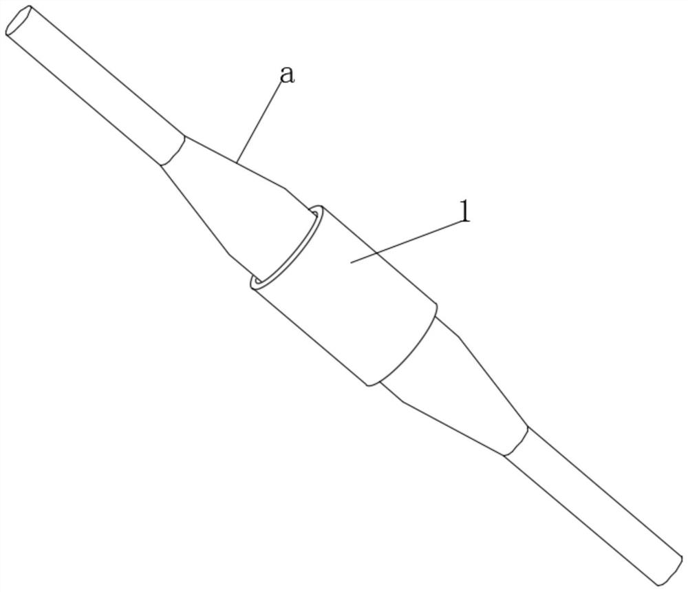 Leakage self-reminding ring at natural gas pipeline connectors