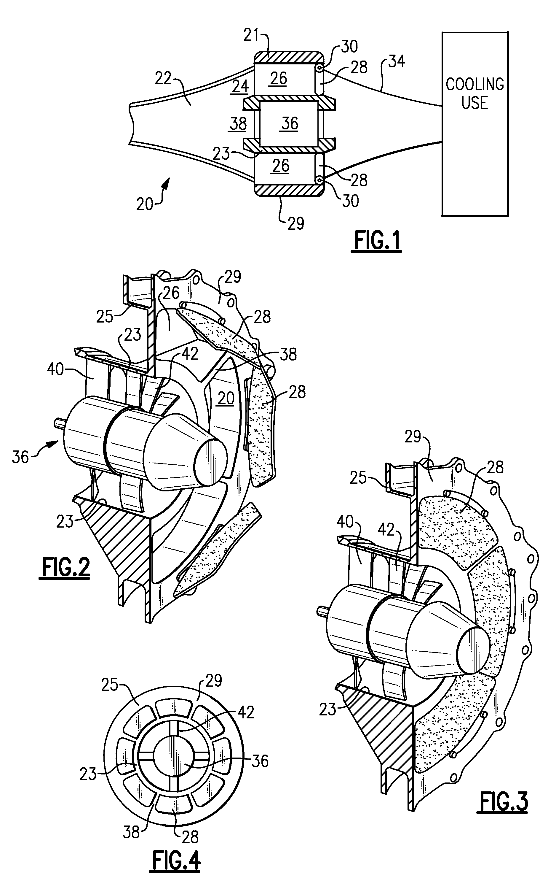 Integrated housing for fan and alternate flow check valve