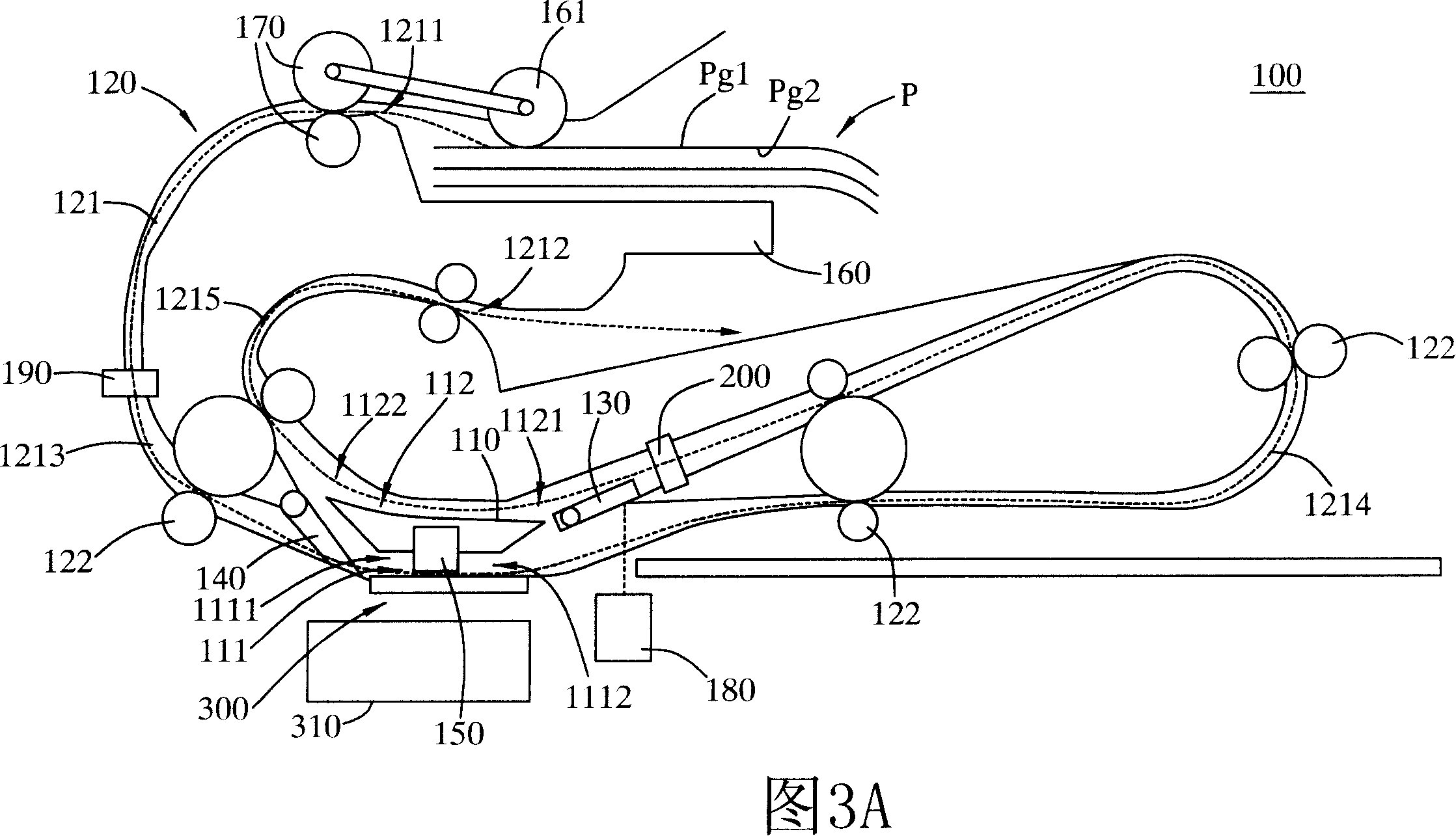 Paper advance mechanism