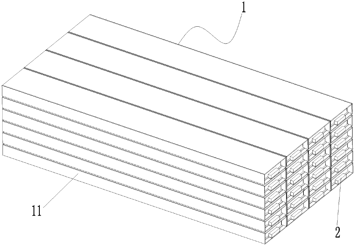 Near line disk array library with one-dimensionally moving mechanical arms