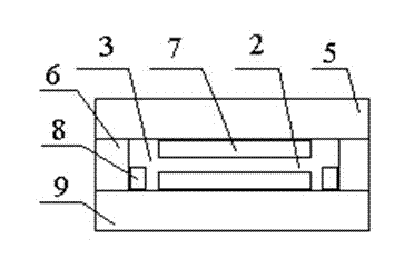 Free flow electrophoresis chip of adhesive tape and processing method thereof