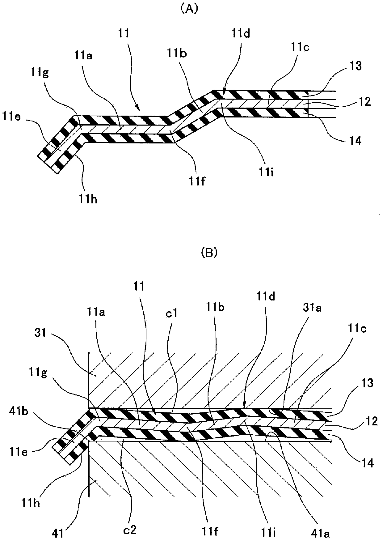 Seal structure using metal gasket