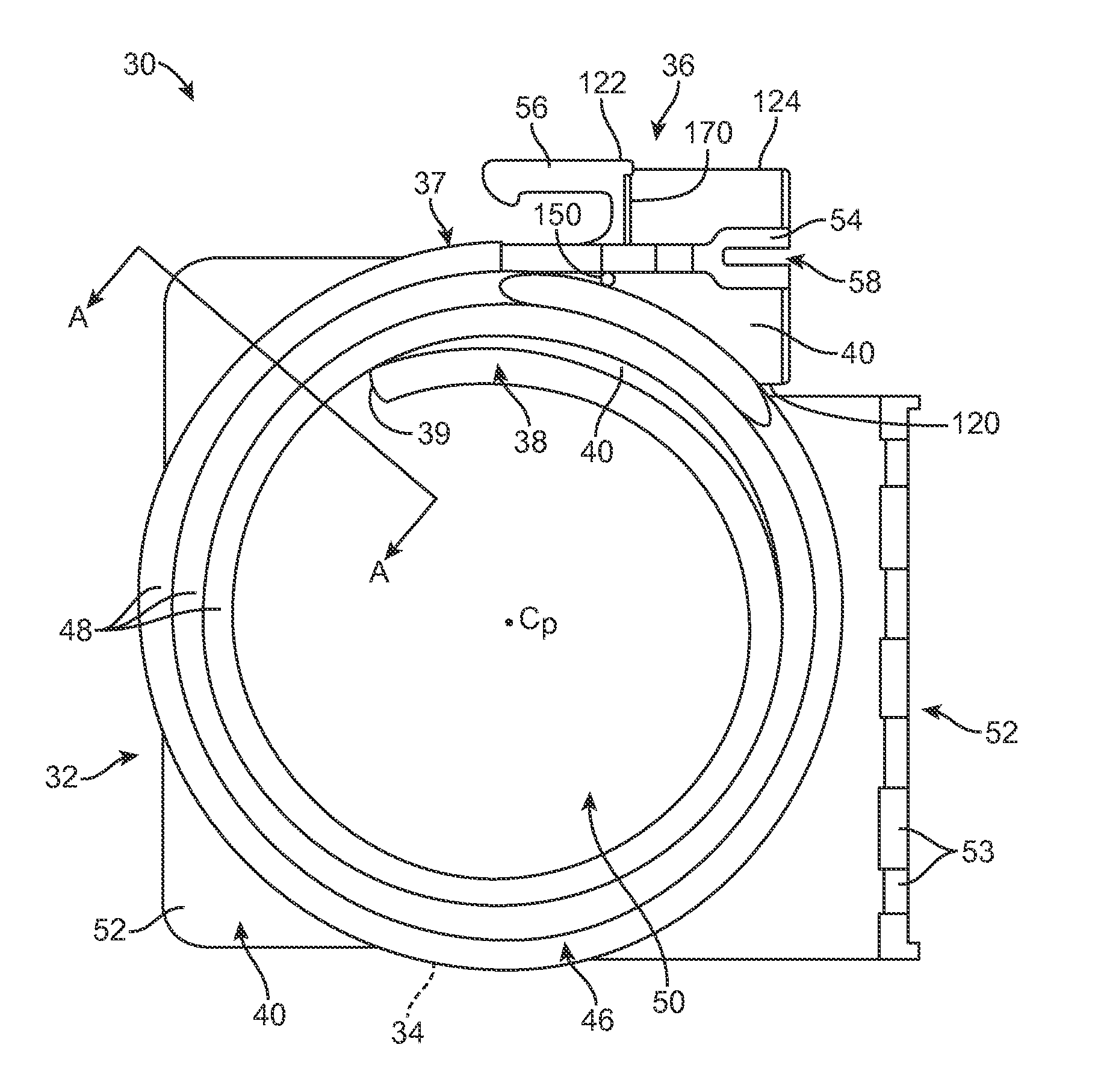 Sterile molded dispenser