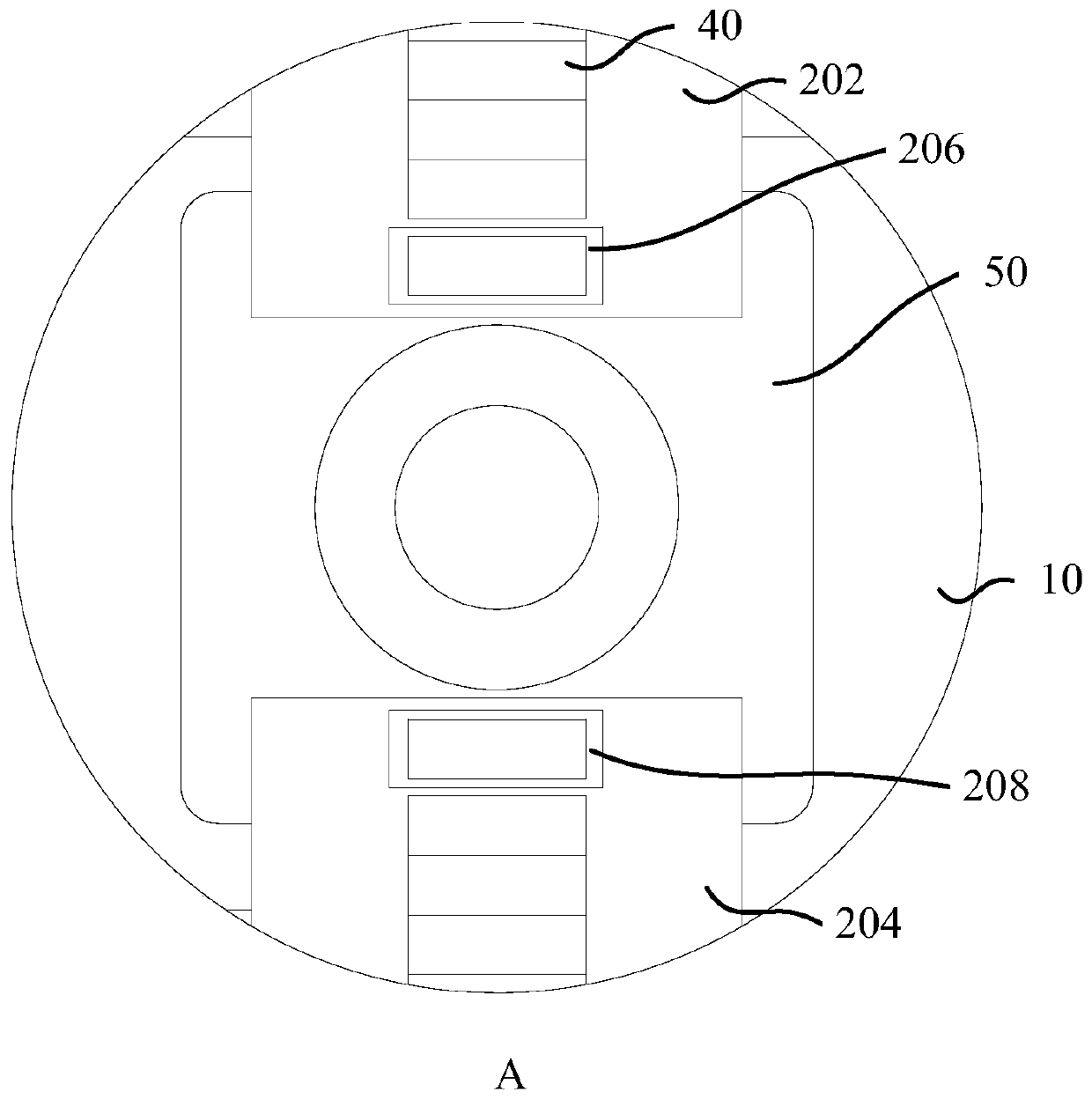 Installing device for weldable silica gel products