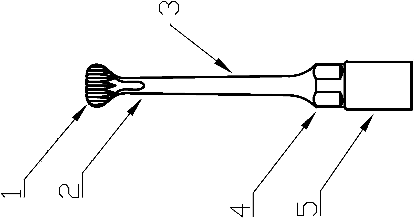 Piezosurgery machine working tip