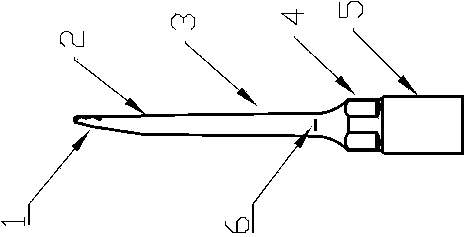 Piezosurgery machine working tip