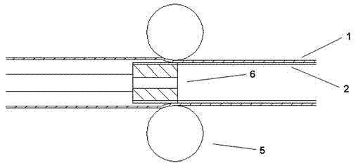 Composite liquid sucking core of toothed heat pipe and manufacturing method thereof