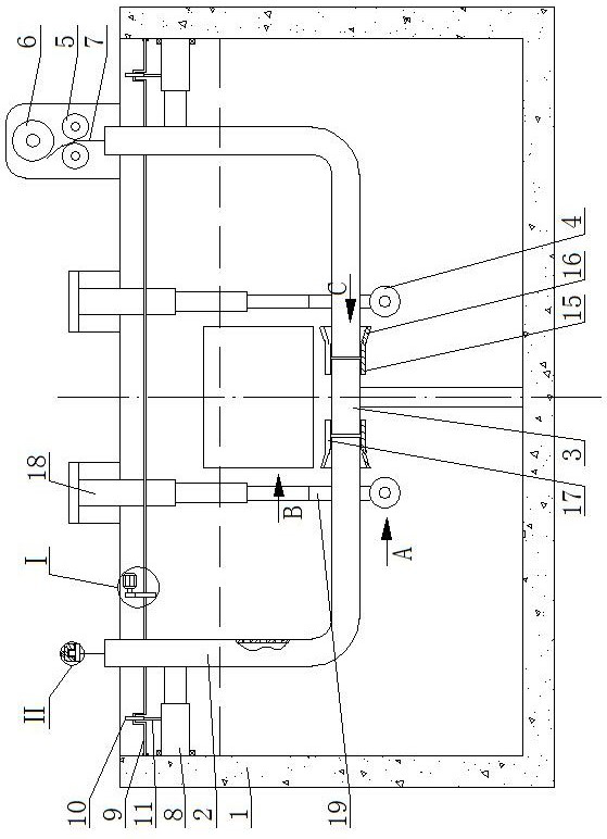 Bead wire processing equipment with high utilization rate of plating solution