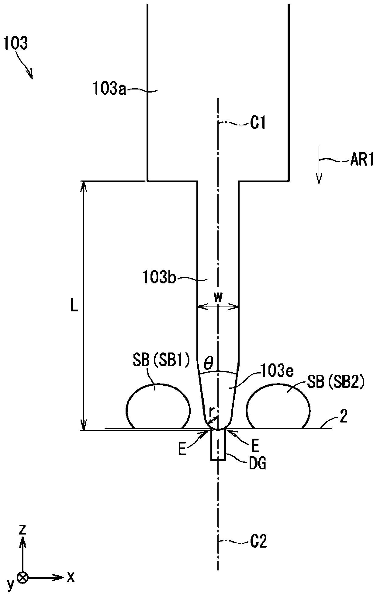 Breaking apparatus, breaking method and breaking plate