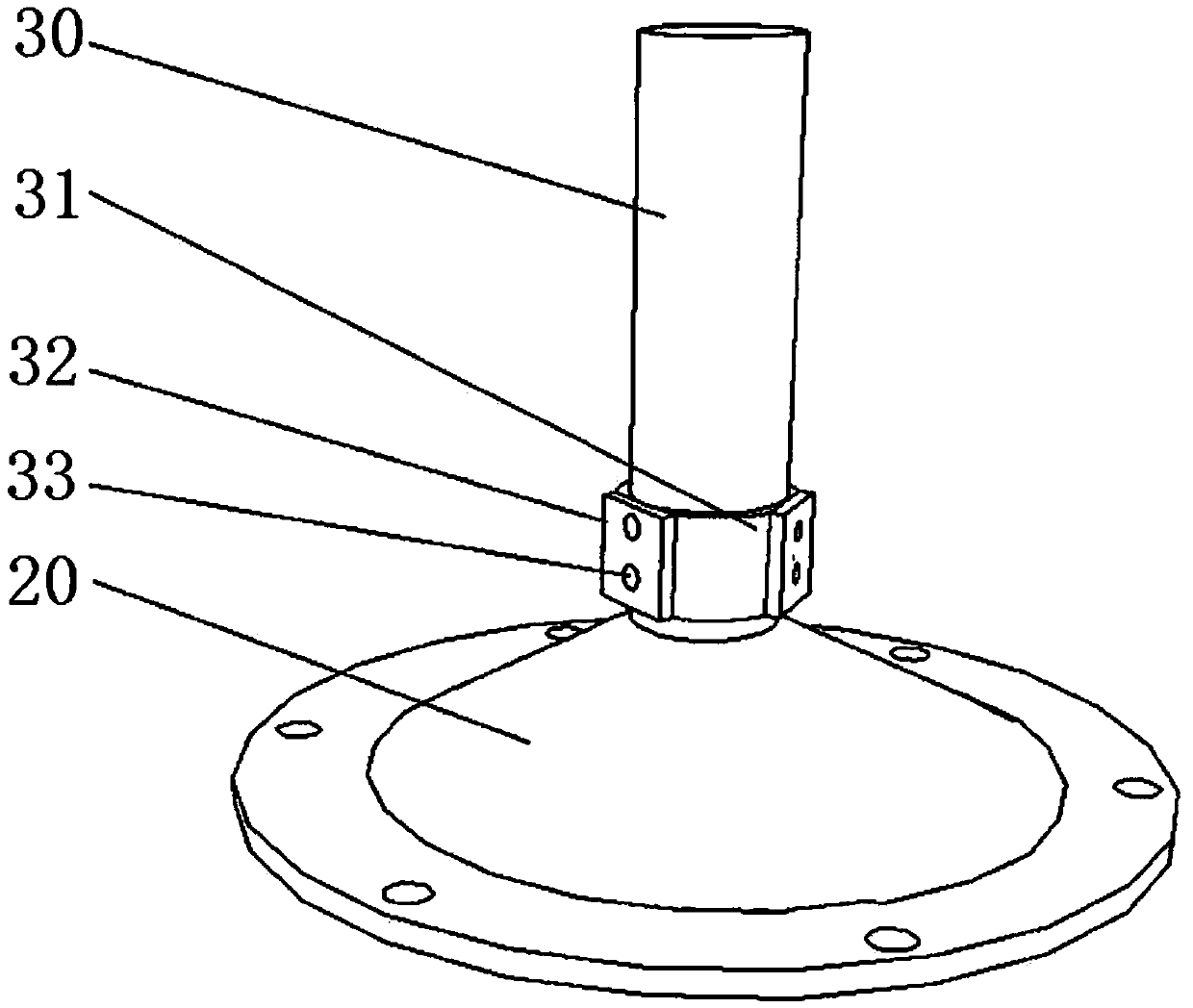 Suspension type transferring device