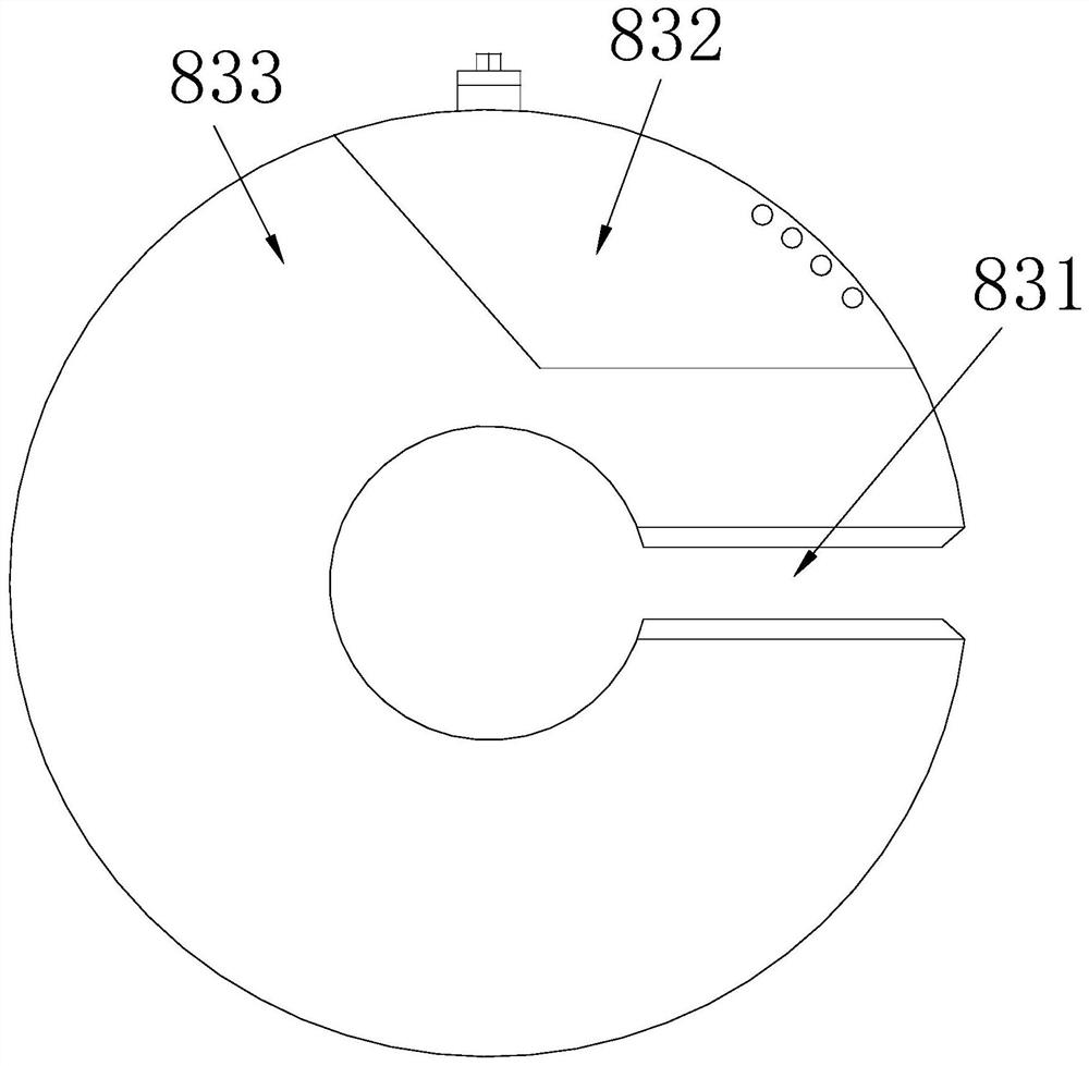 A laminated side bar detachment prevention coil barrel with embedded extrusion and fixed ends