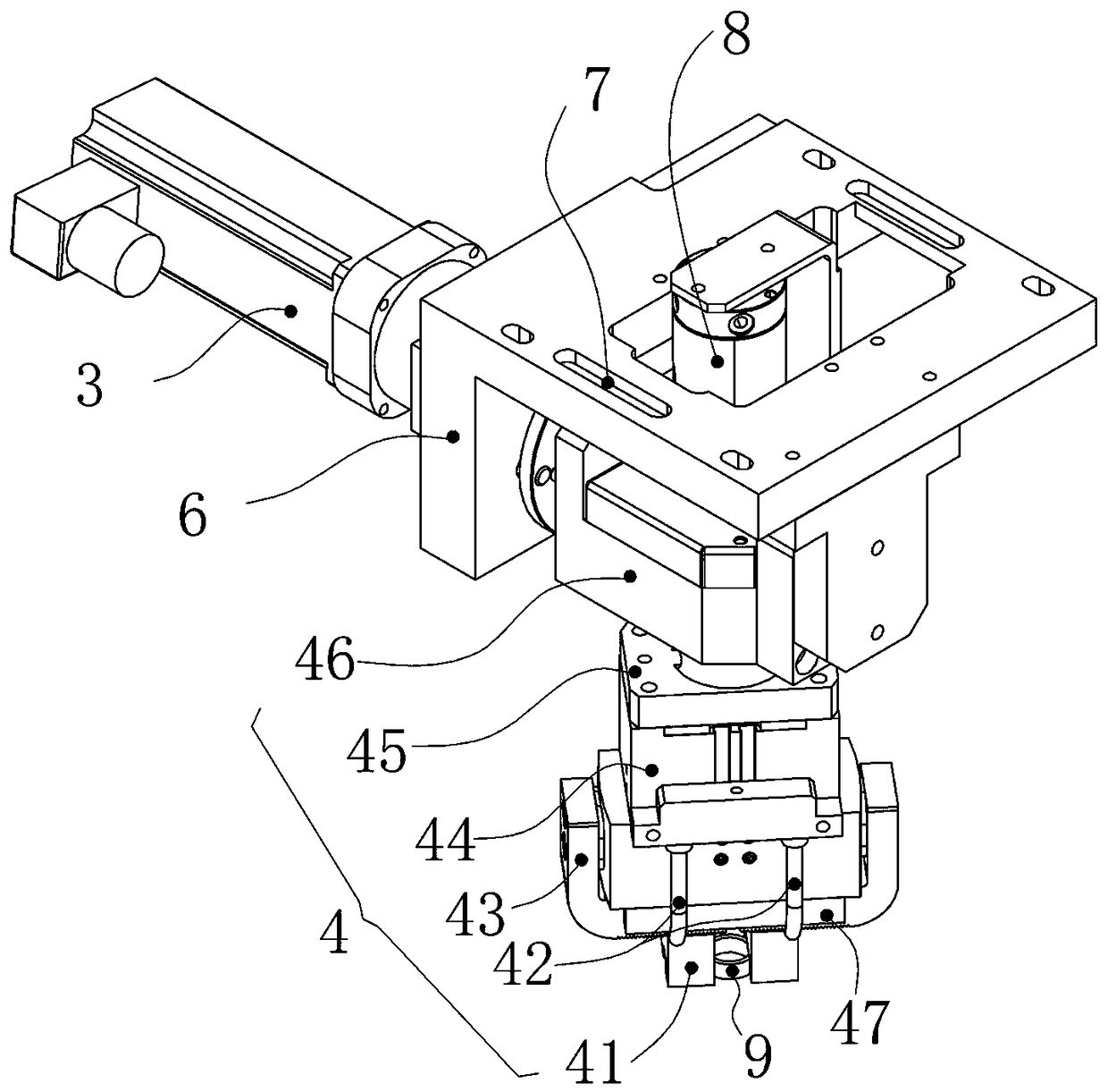 Diamond thin-wall drill welding machine ring tooth cutter head welding fixture