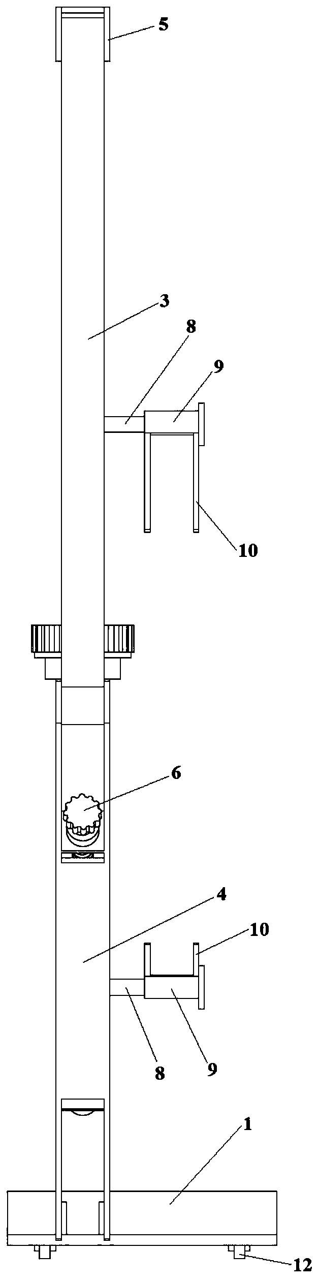 Carrying frame for intelligent blackboards