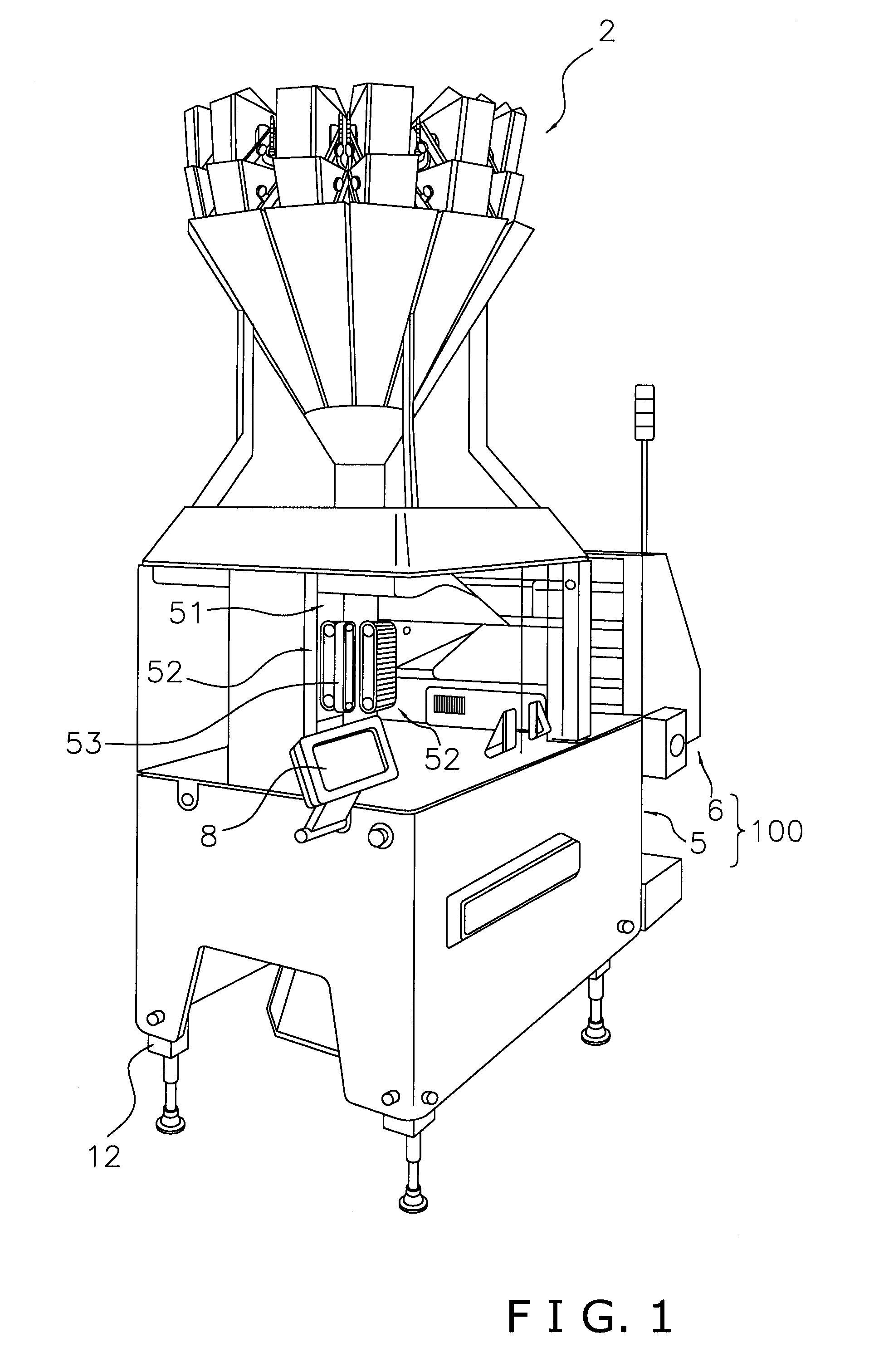 Bag making and packaging machine