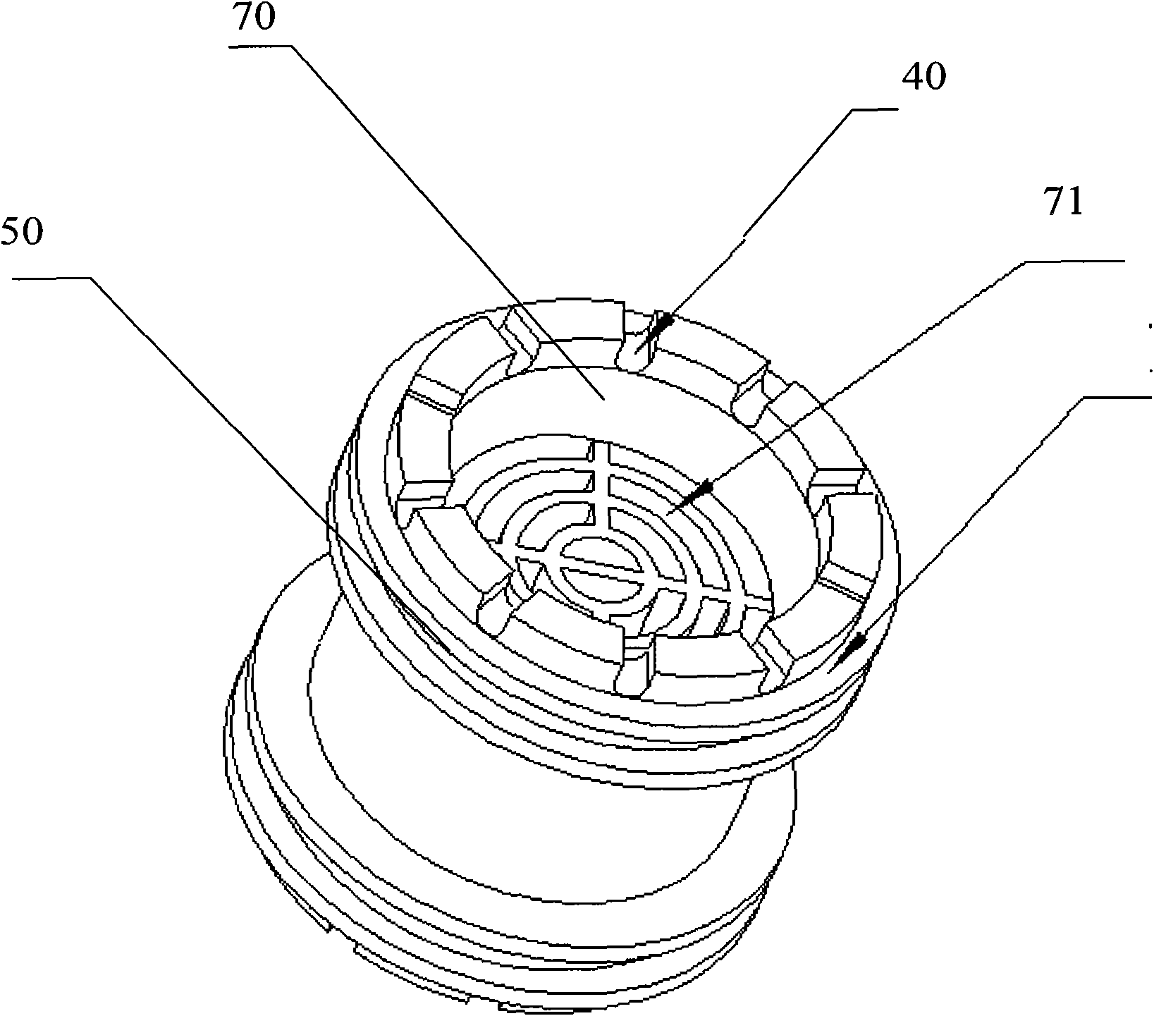 Flow sampling device