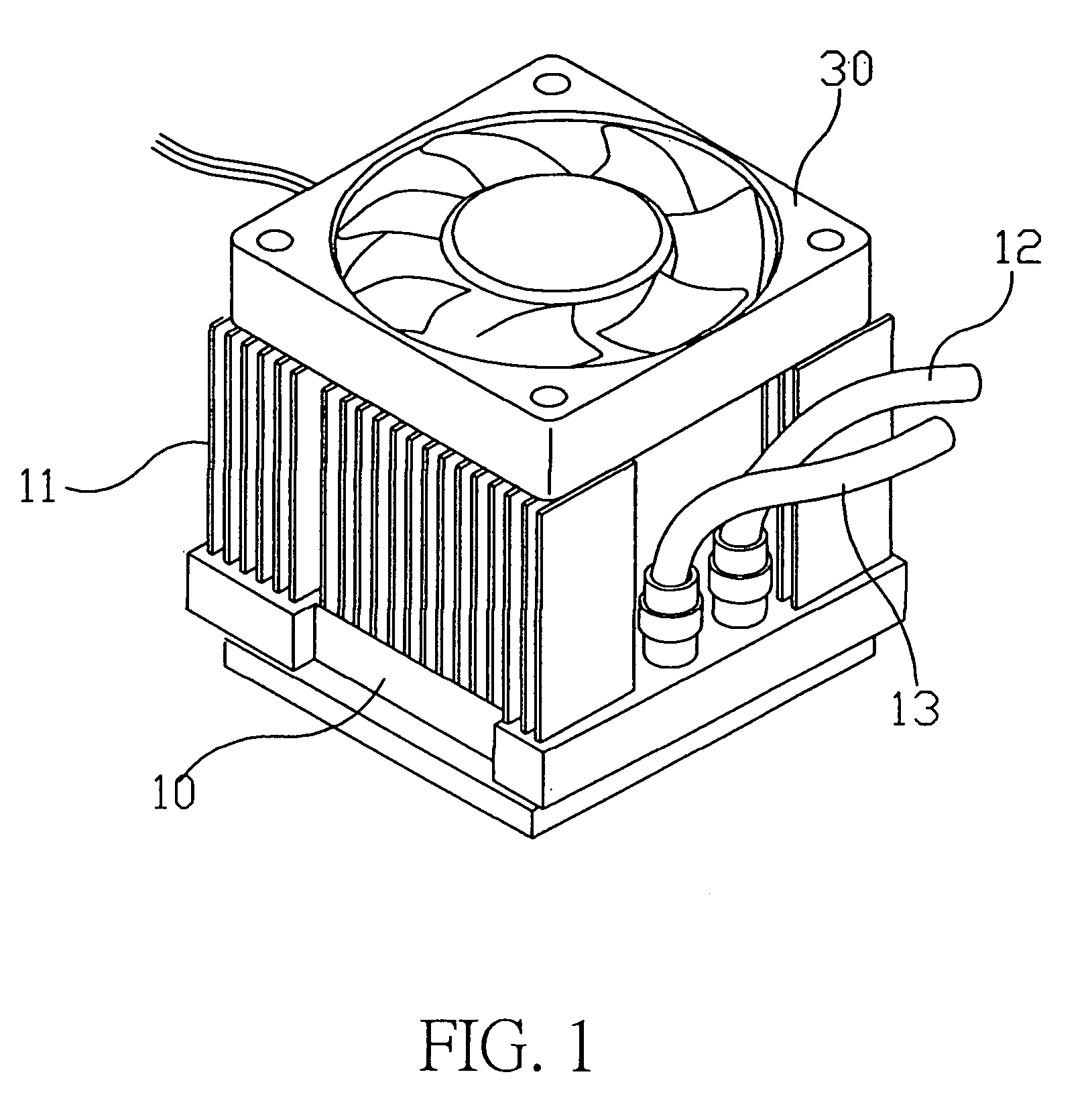 Water-cooler radiator module