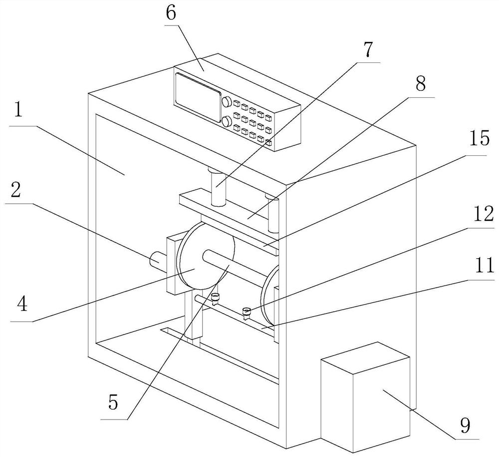 Mechanical winding device for textile technology