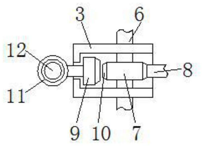 A fan motor casing assembly convenient for injecting lubricating oil