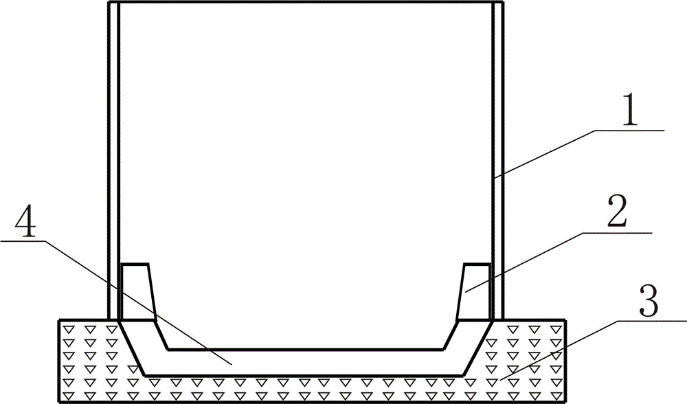 Molybdenum ferroalloy smelting sand base forming method and device