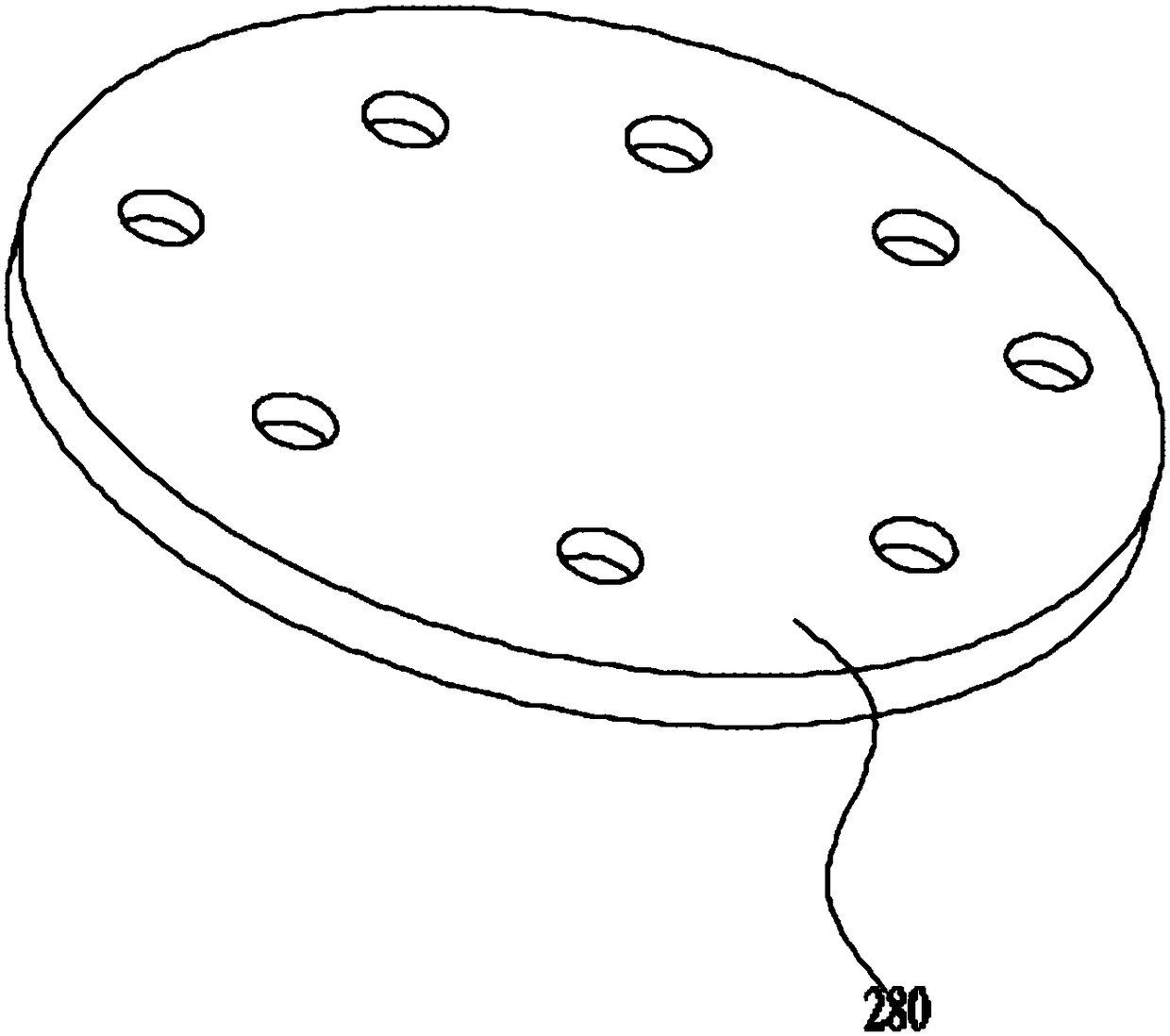 Sintering flue gas heating denitration device and sintering flue gas heating denitration method