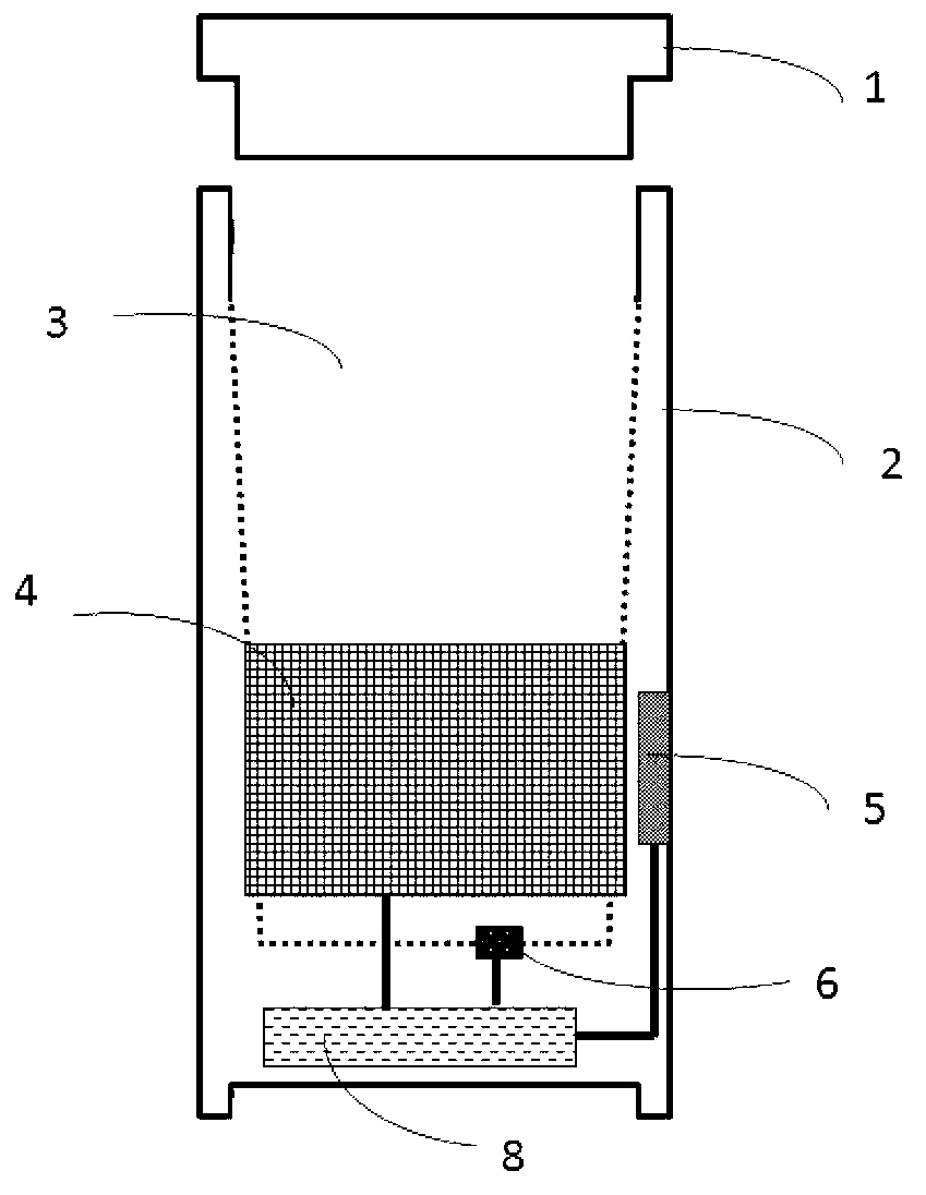 Self-powered smart cup with temperature display