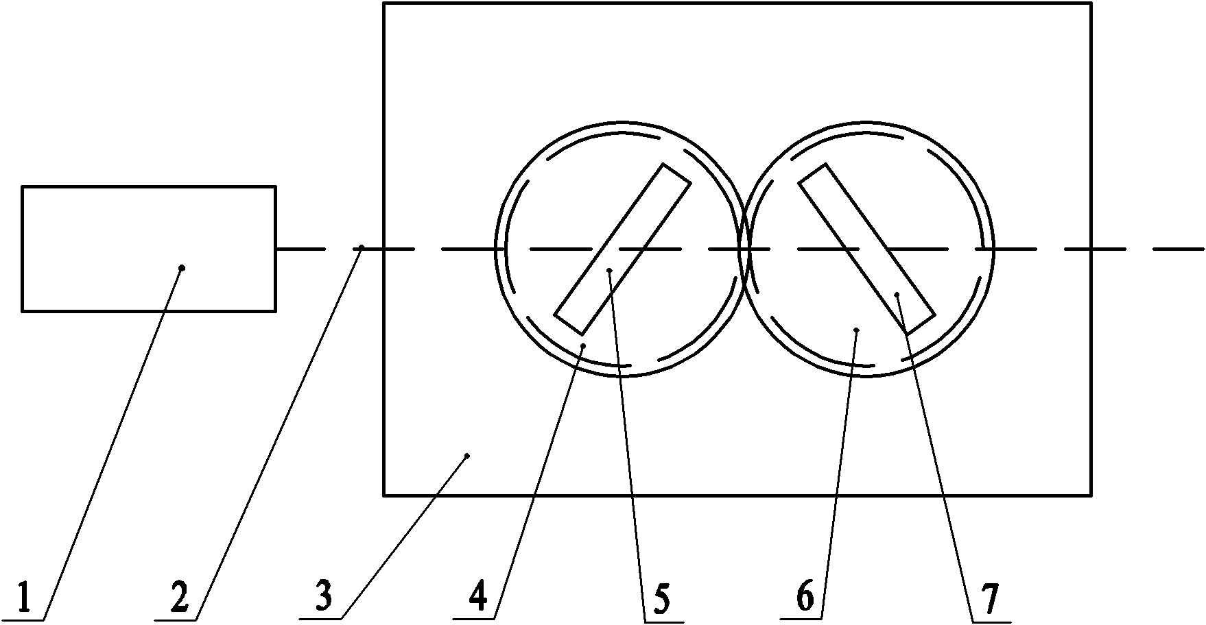 Continuous and adjustable type optical attenuator