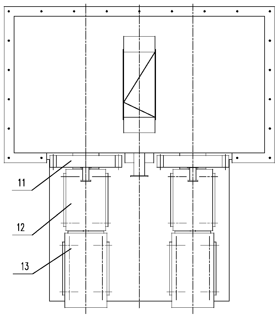 Equipment suitable for high-temperature molten material cooling and waste heat recycling