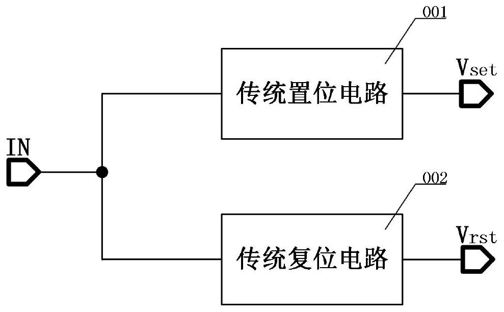 Anti-noise interference self-adaptive reset narrow pulse generation circuit