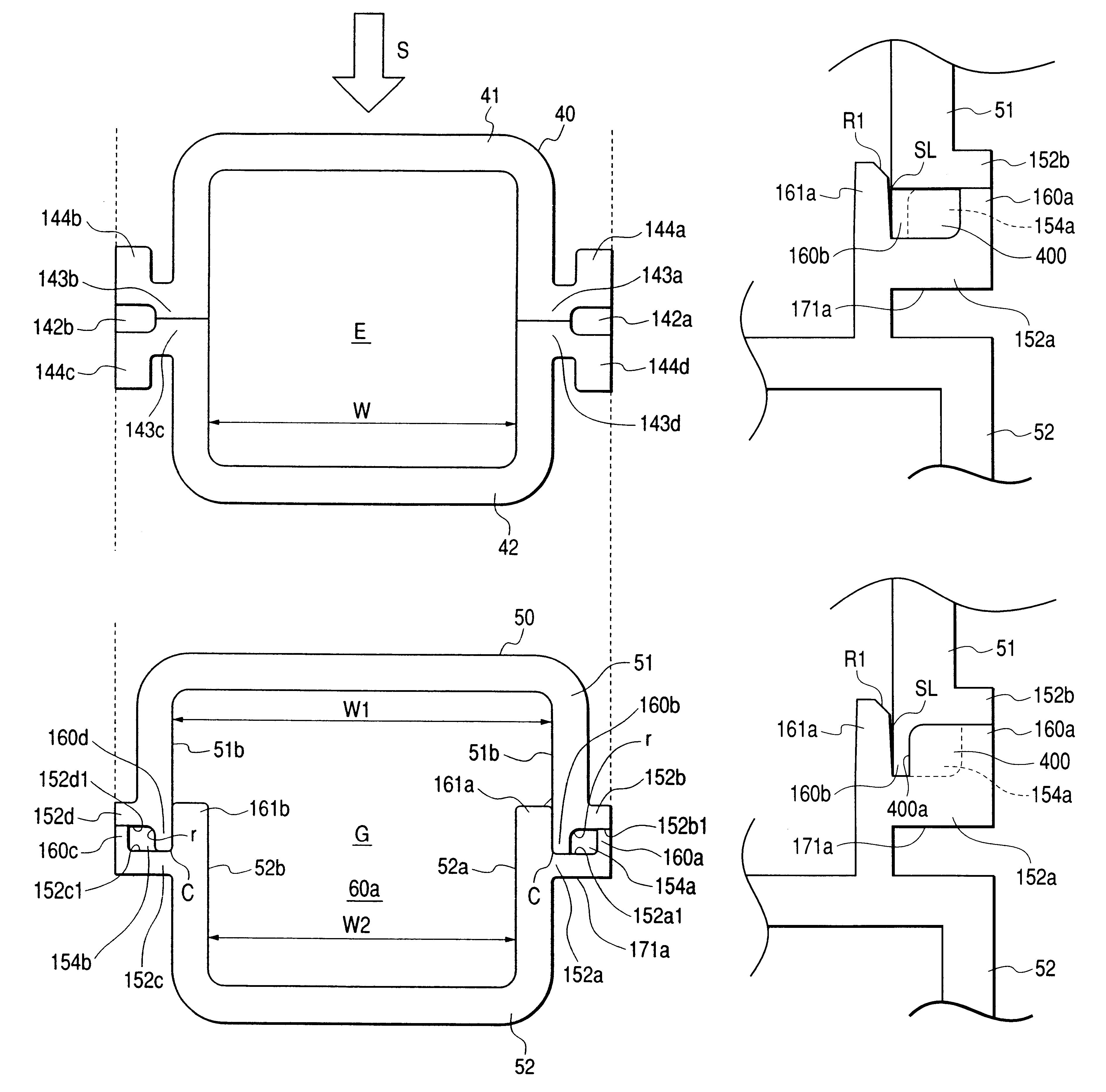 Image forming apparatus to which a process cartridge having a part connecting member is detachably mountable, process cartridge having a part connecting member, and part connecting member