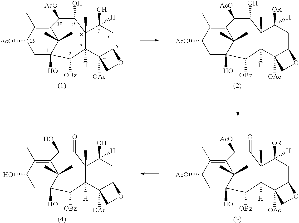 Conversion 9-dihydro-13-acetylbaccatin III into 10-deacetylbaccatin III