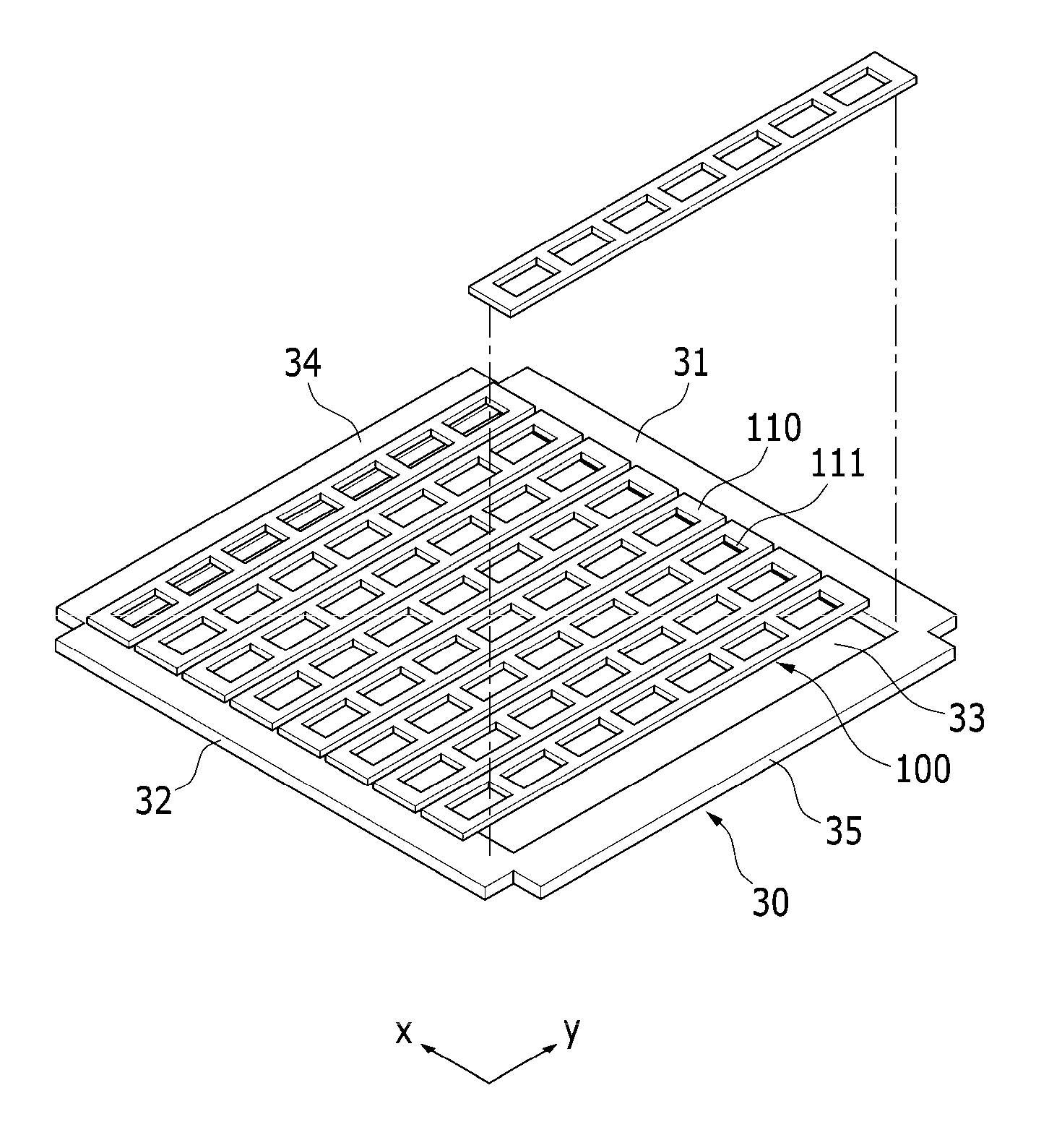 Mask for depositing thin film, method of manufacturing organic light emitting diode display using the same, and organic light emitting diode display using the same