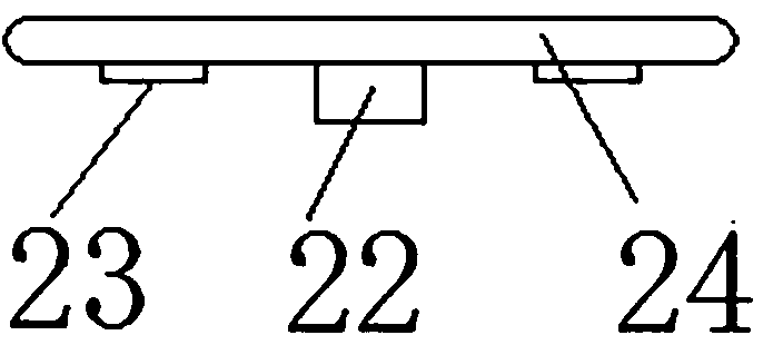 A device for applying butter to threaded grooves of screw rods