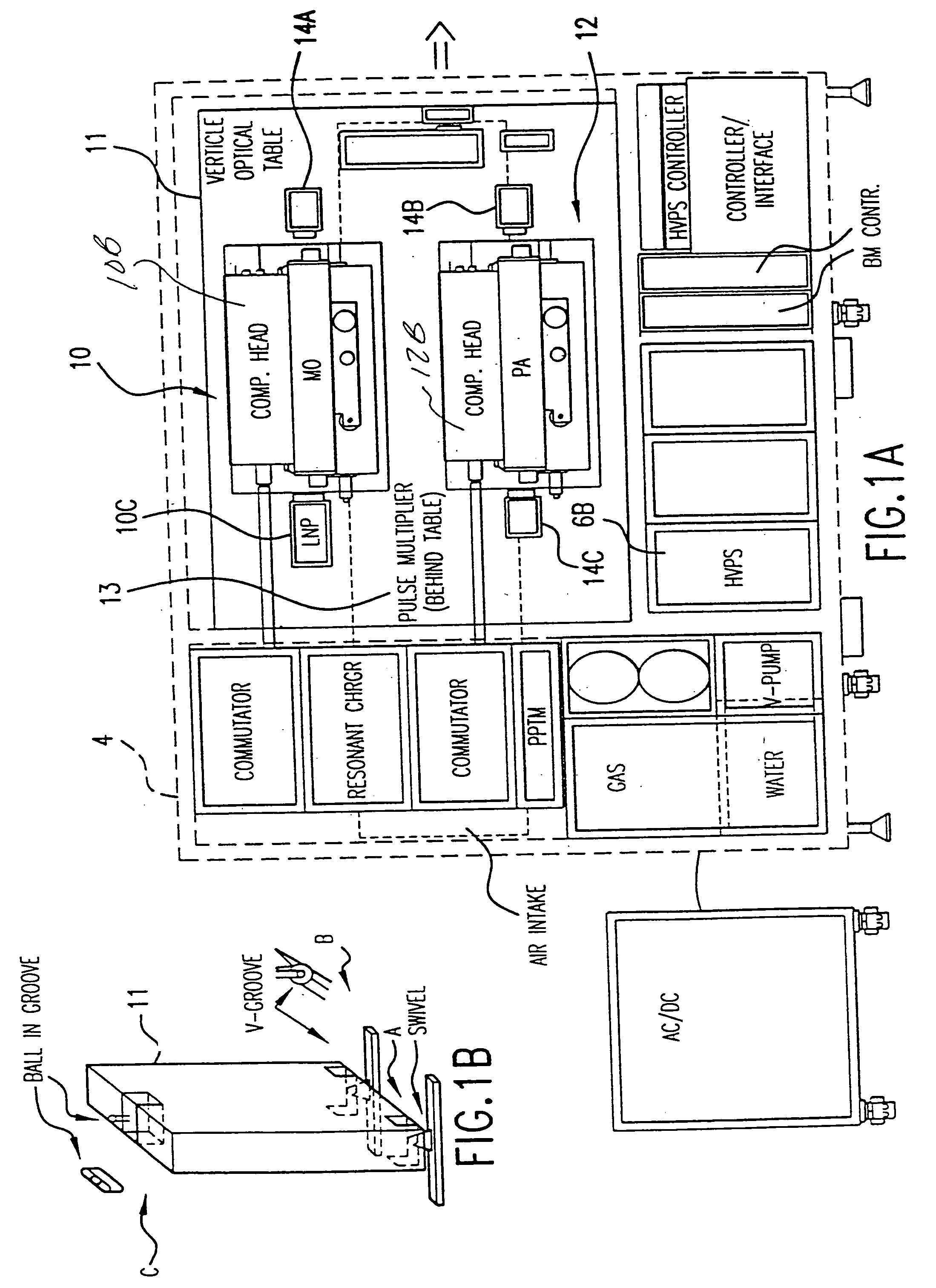 Control system for a two chamber gas discharge laser