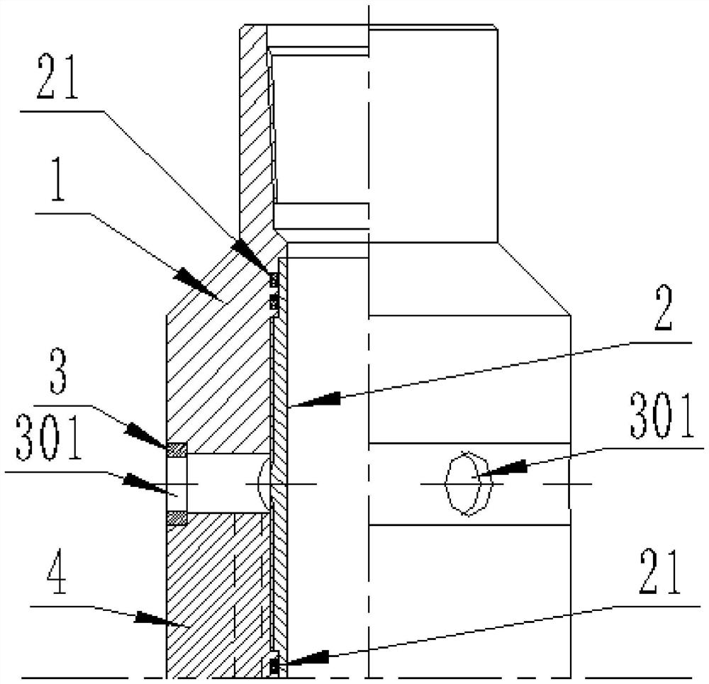 Oil-containing bubble shearing and oil filtering control device for fireflooding effective oil well casing gas