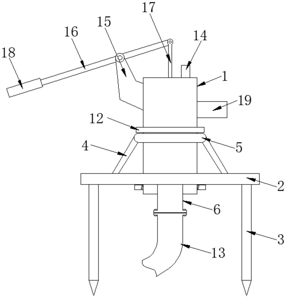 Manual water injection and suction pump for sinking-floating fishing net