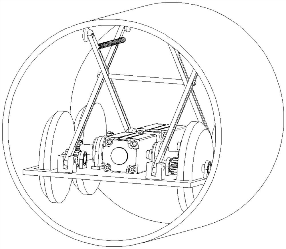 An explosion-proof walking robot for natural gas pipeline