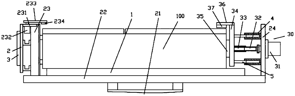 Refrigerator machining device with automatic overturning mechanism